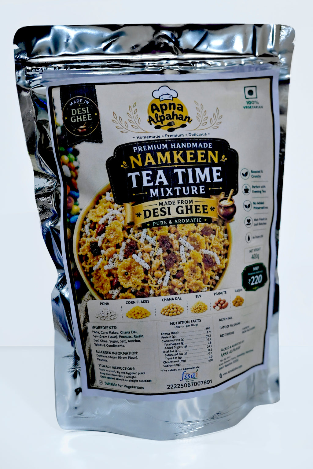 Apna Alpahar Tea Time Mixture 400gm