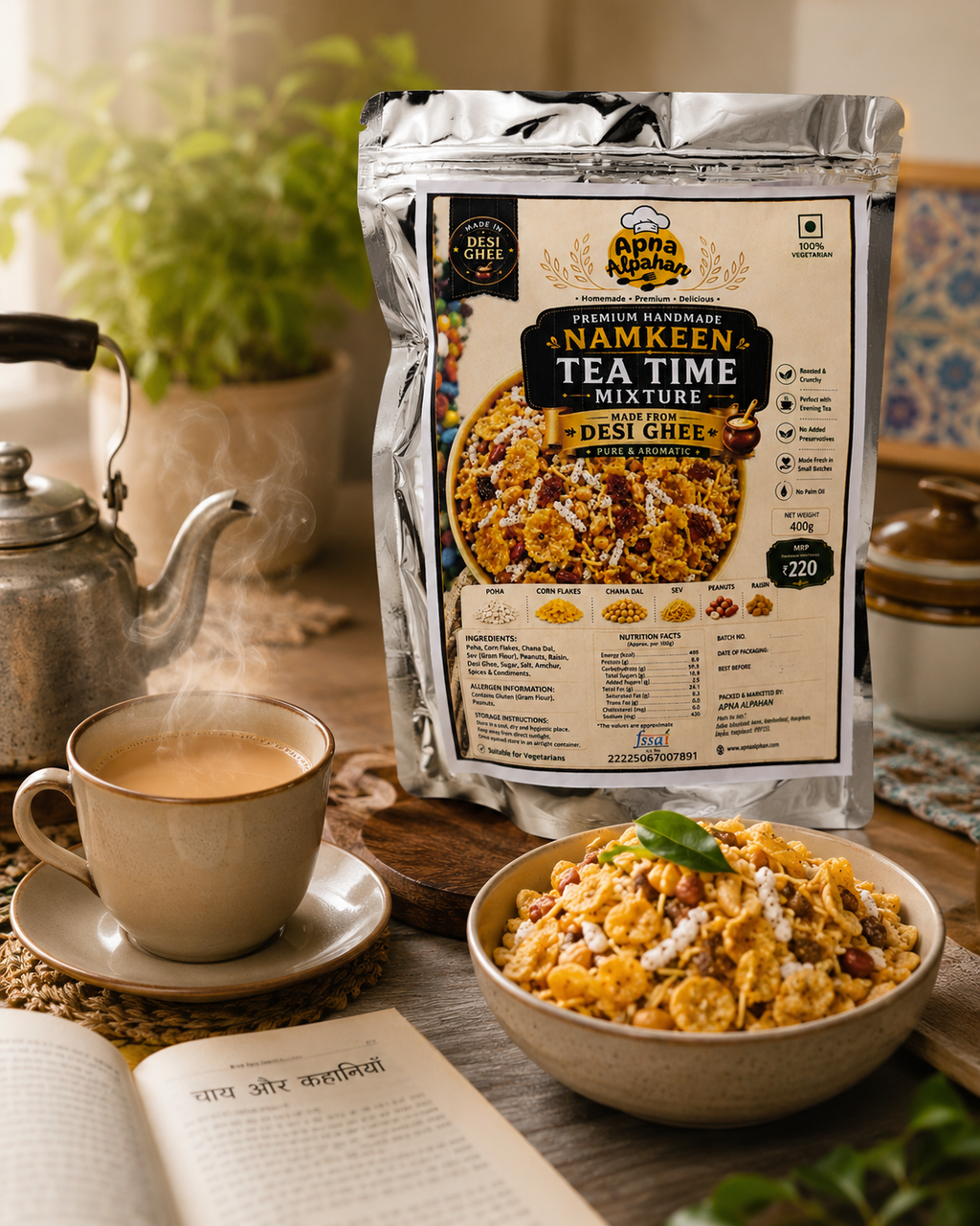 Apna Alpahar Tea Time Mixture 400gm