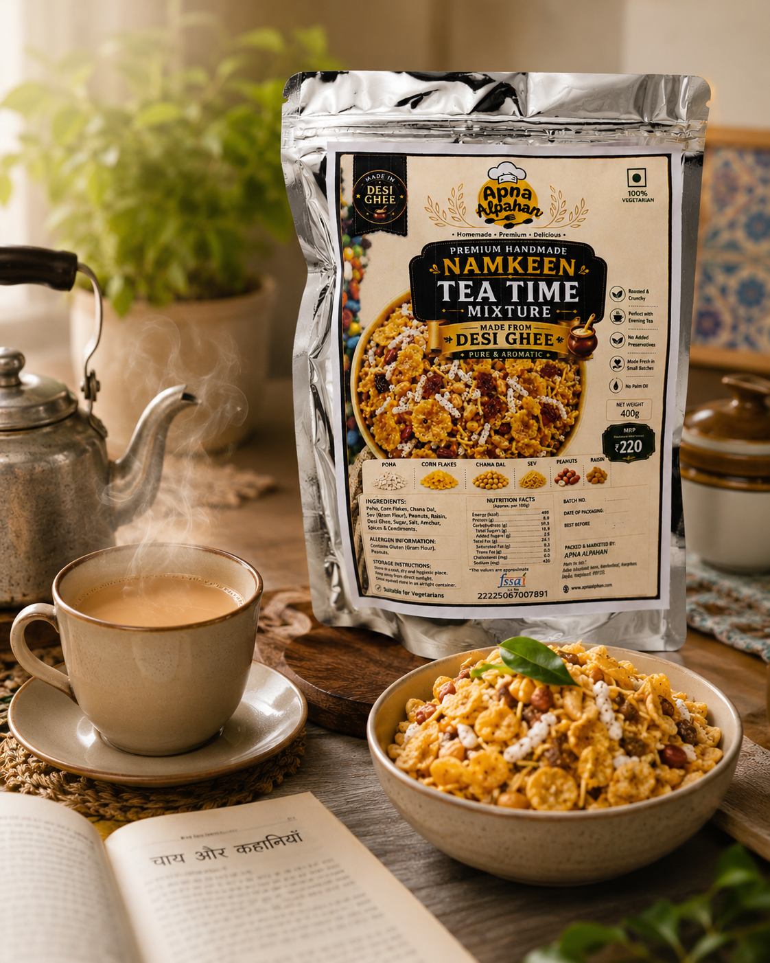Apna Alpahar Tea Time Mixture 400gm