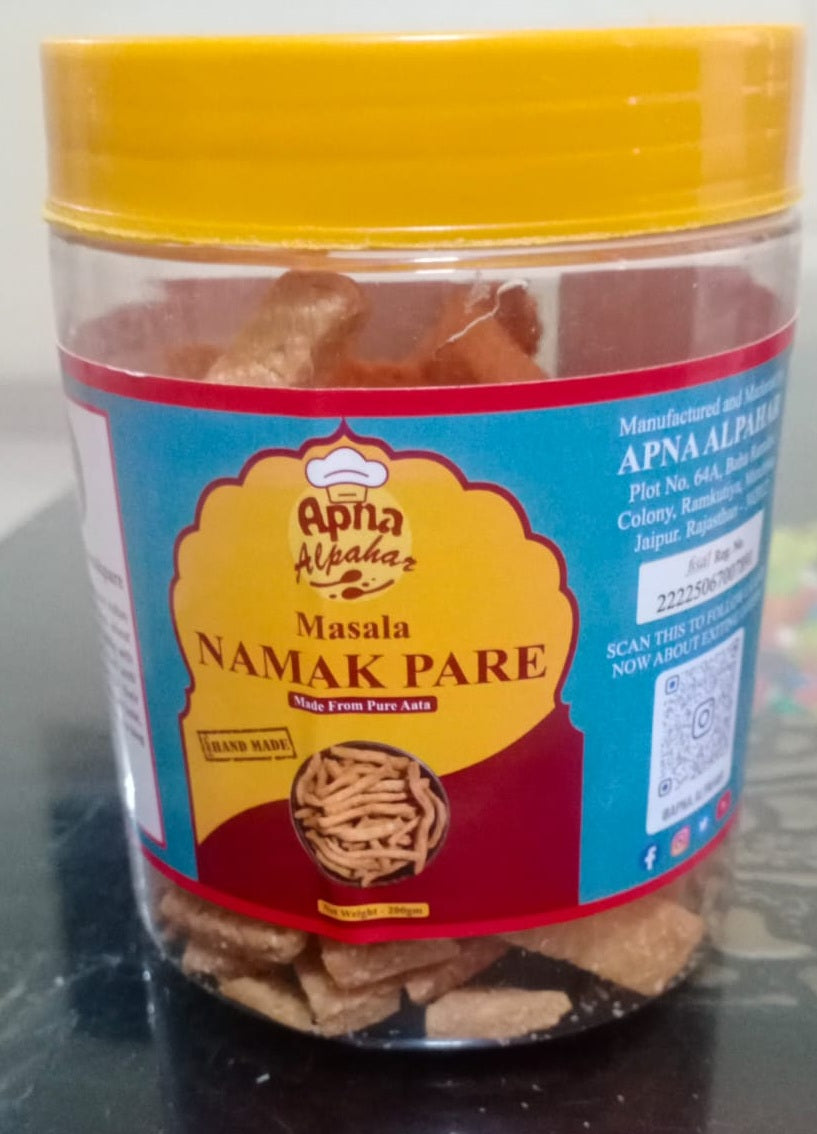 Namak Pare : Made from Aata 350gm